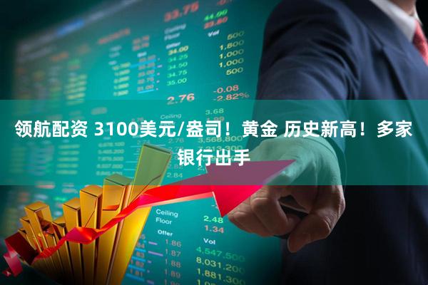 领航配资 3100美元/盎司！黄金 历史新高！多家银行出手