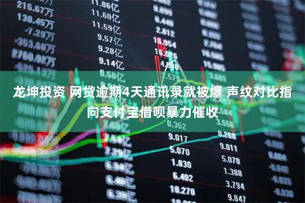 龙坤投资 网贷逾期4天通讯录就被爆 声纹对比指向支付宝借呗暴力催收