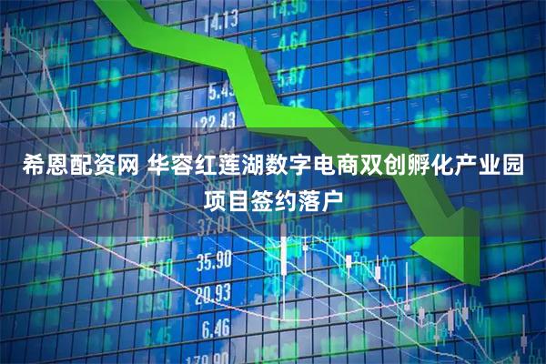 希恩配资网 华容红莲湖数字电商双创孵化产业园项目签约落户