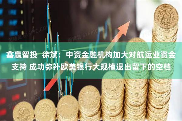 鑫赢智投 徐斌:中资金融机构加大对航运业资金支持 成功弥补欧美银行大规模退出留下的空档